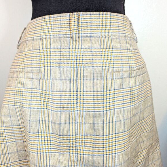 Tibi Plaid Mini Y2K Preppy Light Academia Collegiate Nostalgiacore  Skirt 10 - Picture 6 of 9